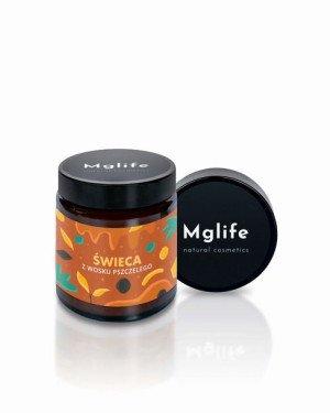 Mglife Świeca Wosk Pszczeli 120 ml