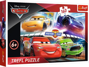 TREFL Disney Cars 3 Puzzle Zwycięski wyścig 160el Układanka 15356 6+