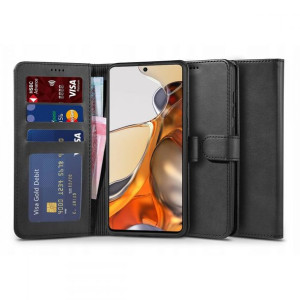 Tech-Protect Etui Wallet "2" XIAOMI 11T 5G/11T PRO 5G czarny