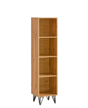 meble LOFTER 10 regał dąb wotan $s
