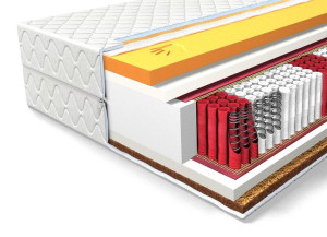 MATERAC Comfort Med 100x200 Multipocket Kokos Visco Memory