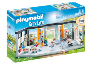 Playmobil 70191 City Life Szpital z wyposażeniem
