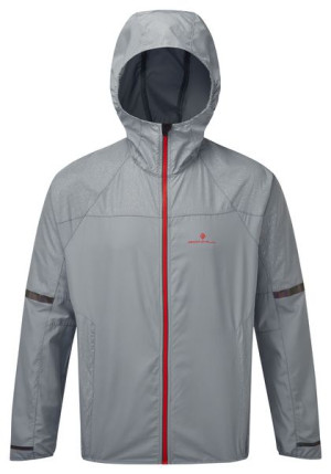 RONHILL Kurtka biegowa męska LIFE NIGHTRUNNER JACKET szara