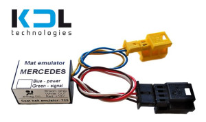 Emulator maty i pasa Mercedes C-Klasa W203 2006-2007 + wtyczki