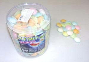 Ufo Opłatek-flyng Saucers Sherbet Filled Wafers 300szt