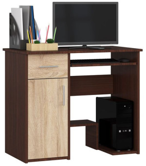 Biurko Jay 90 Cm Wenge / Sonoma