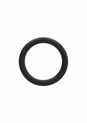 Round Cock Ring - Black - Large