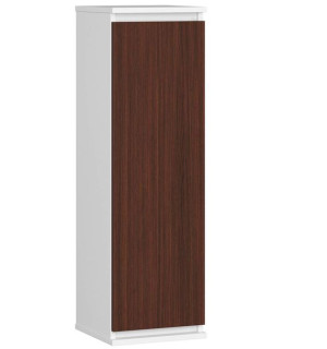 Witryna - Szafka wisząca W 30 cm CLP Biała / Wenge