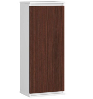 Witryna - Szafka wisząca W 40 cm CLP Biała / Wenge