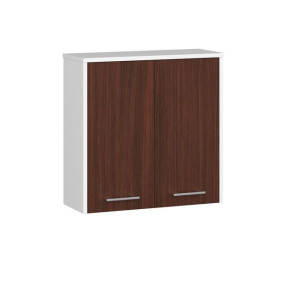 Szafka Wisząca W 60 Cm Fin 2d Biały / Wenge
