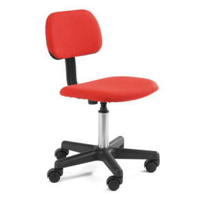 Fotel dziecięcy FD-1 materiałowy - Czerwony