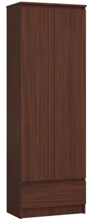 Regał Biurowy Szafa R 60 Cm Clp 1 Szuflada 2 Drzwi Wenge