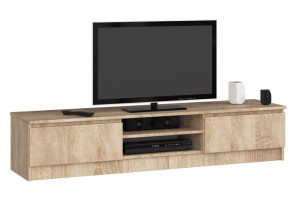 Szafka Rtv 160 Cm Dąb Sonoma