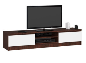 Szafka Rtv Pod Tv 160 Cm Wenge / Biała