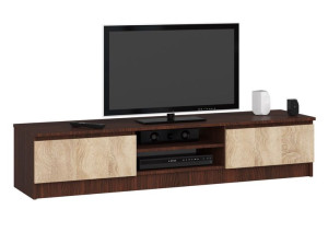 Szafka Rtv 160 Cm Wenge / Sonoma