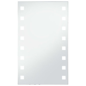 Ścienne lustro łazienkowe z LED, 60 x 100 cm