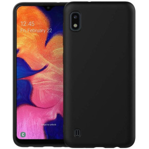 Etui SAMSUNG GALAXY A10 Silicone case elastyczne silikonowe czarne