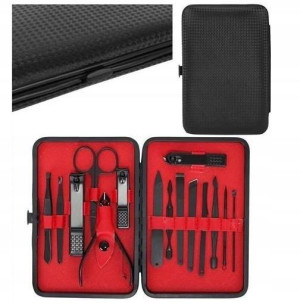 Przybornik Zestaw Do Paznokci Cążki Manicure Etui