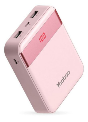 Yoobao M4 Pro | Powerbank 10000mAh - PINK