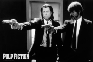 Pulp Fiction - Pistolety - plakat 91,5x61 cm