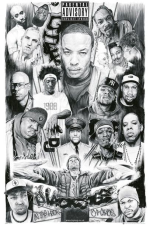 Rap Gods 2 - Bogowie Rapu - plakat 61x91,5 cm