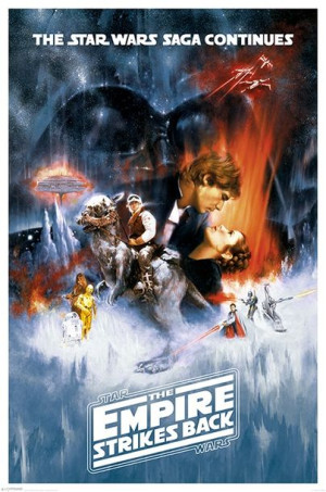 Star Wars Gwiezdne Wojny - Imperium Kontratakuje - plakat 61x91,5 cm