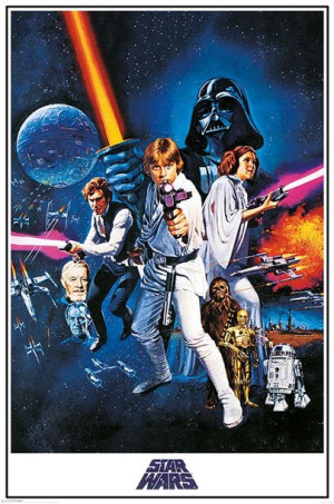 Star Wars Gwiezdne Wojny - film poster - plakat 61x91,5 cm