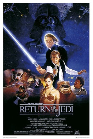 Star Wars Gwiezdne Wojny - Powrót Jedi - plakat 61x91,5 cm