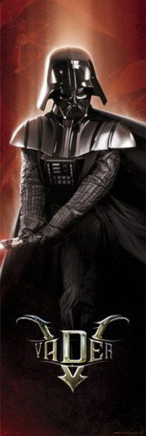Star Wars Gwiezdne Wojny - Vader - plakat 53x158 cm