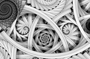 Abstrakcja architektoniczna - fototapeta 175x115 cm
