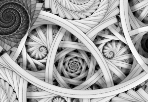 Abstrakcja architektoniczna - fototapeta 366x254 cm