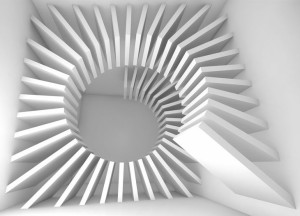Abstrakcja 3d - fototapeta 254x183 cm