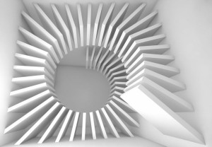Abstrakcja 3d - fototapeta 366x254 cm