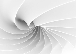 Abstrakcja, fala 3d - fototapeta 254x183 cm