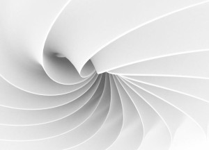 Abstrakcja, fala 3d - fototapeta 320x230 cm