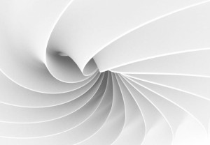 Abstrakcja, fala 3d - fototapeta 366x254 cm
