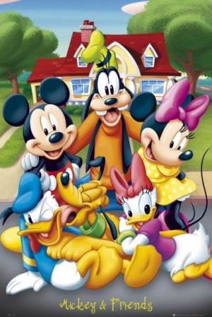 Myszka Miki i Przyjaciele - Disney Mickey Mouse - plakat 61x91,5 cm