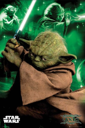 Star Wars Gwiezdne Wojny Yoda - plakat 61x91,5 cm