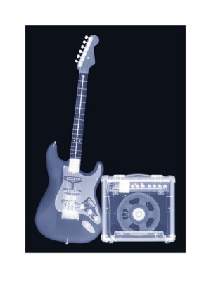 Plug In... Tune Up... Rock Out - plakat premium 60x80 cm