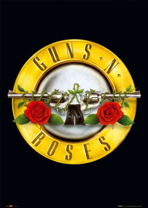 Guns N’ Roses Logo - plakat 61x91,5 cm