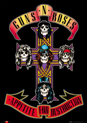 Guns N’ Roses Appetite - plakat 61x91,5 cm