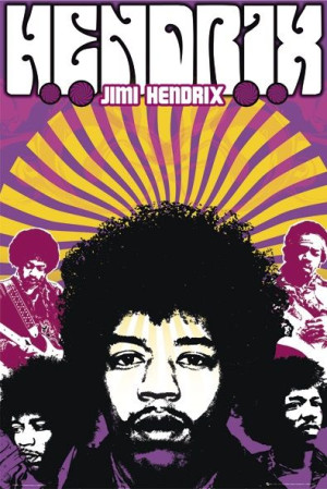 Jimi Hendrix Legend - plakat 61x91,5 cm