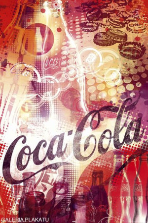 Coca-Cola Grafika - plakat 61x91,5 cm