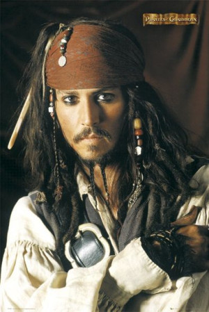 Piraci z Karaibów - Johnny Depp - Jack Sparrow - plakat 61x91,5 cm