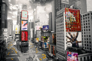 Nowy Jork Times Square 2 - plakat 91,5x61 cm