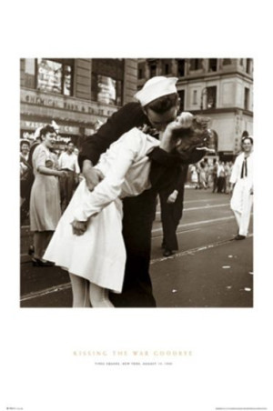 Pocałunek Kończący Wojnę - Nowy Jork - plakat 61x91,5 cm