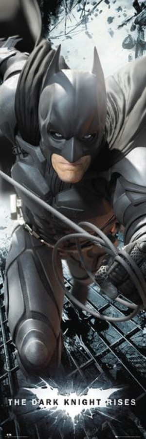 Batman Batman Mroczny Rycerz Powstaje Solo - plakat 53x158 cm