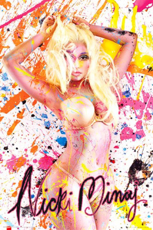 Nicki Minaj Paint - plakat 61x91,5 cm