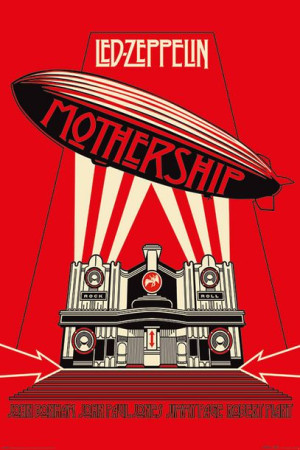 Led Zeppelin - Mothership - plakat 61x91,5 cm