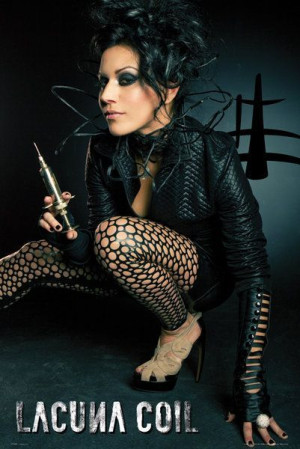Lacuna Coil Cristina - Strzykawka - plakat 61x91,5 cm